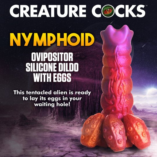 Nymphoid Ovipositor Silicone Dildo
Code: AH408