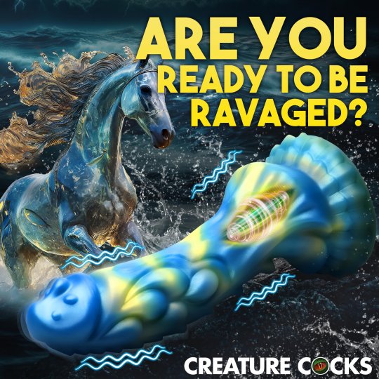 Sea Stallion Vibrating Silicone Dildo with Remote
Code: AH168