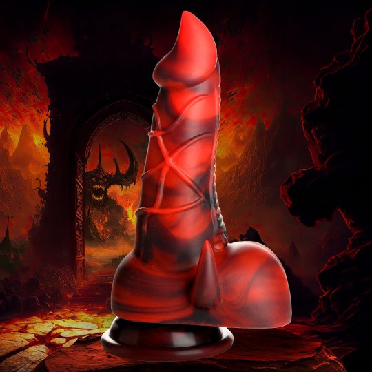 Horny Devil Demon Silicone Dildo Code: AH266