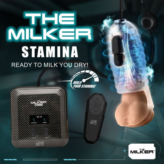 The Milker Stamina with Automatic Stroking, Suction and Vibration Code: AH342