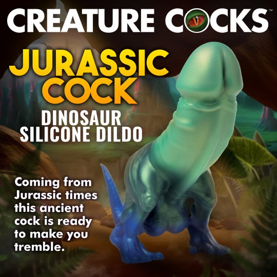 Jurassic Cock Dinosaur Silicone Dildo
Code: AH392