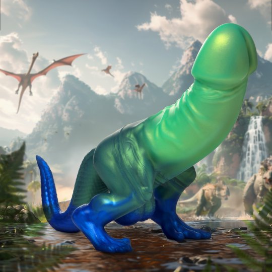Jurassic Cock Dinosaur Silicone Dildo
Code: AH392