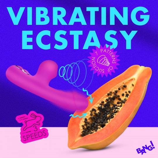 Mini Suction Silicone Rabbit Vibrator Code: AH477