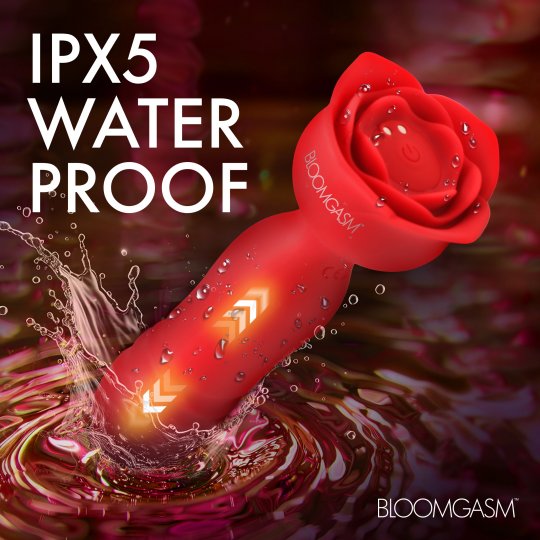 Rose Delight Silicone Thrusting Vibrator
Code: AH573