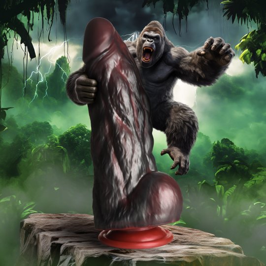 King Kong Silicone Dildo Code: AH605