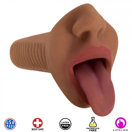 Mistress Mercedes Vibrating Mouth Stroker- Brown
Code: CN-07-0803-11