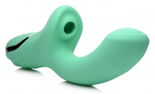 10X Minty Air-Stim Silicone Rabbit Vibrator
Code: AG801