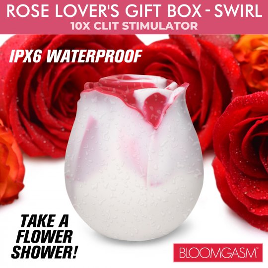The Rose Lovers Gift Box 10x Clit Suction Rose - Swirl
Code: AH140