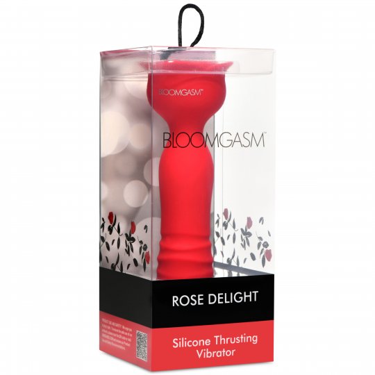 Rose Delight Silicone Thrusting Vibrator
Code: AH573