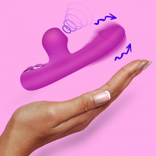 Mini Suction Silicone Rabbit Vibrator Code: AH477