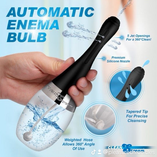 Automatic Enema Bulb with 5 Jet Premium Silicone Nozzle
Code: AH836