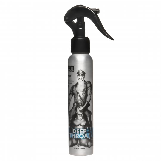 Tom of Finland Deep Throat Spray- 4 oz
Code: TF4782