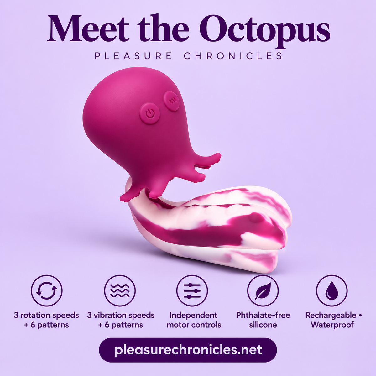 Deep Seeker Octopus Vibrator Code: AJ003