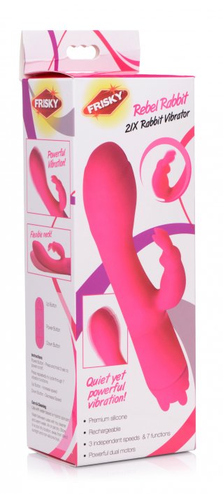 Rebel Rabbit 21X Silicone Vibrator
Code: AG338